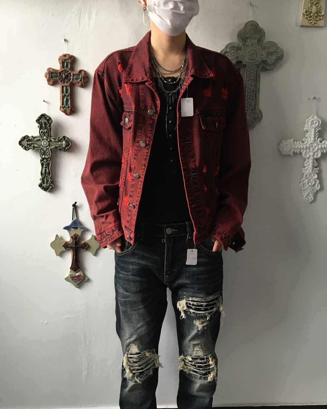 Damage washing jacket 상품이미지6