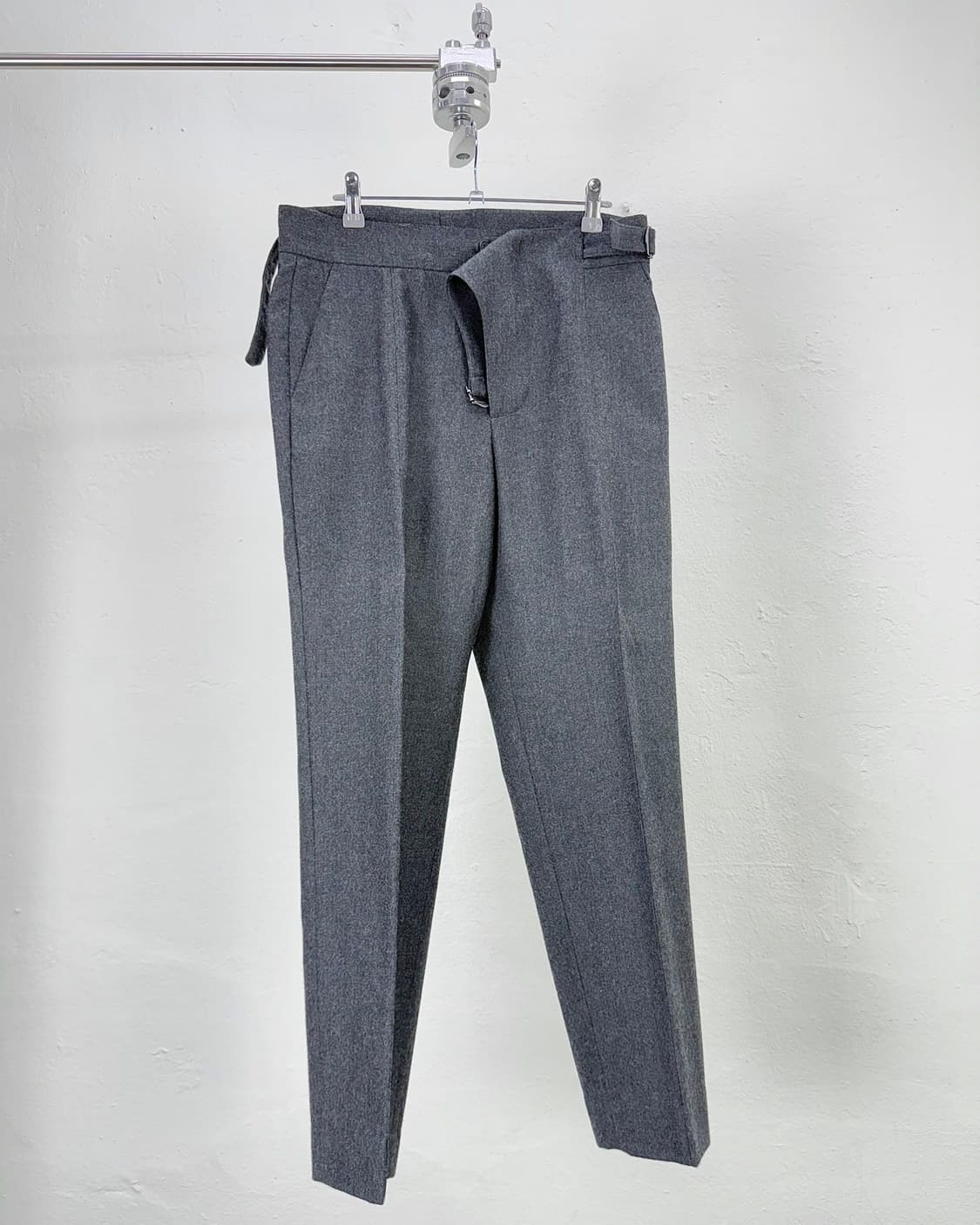 이얼즈 어고 플레어 그레이 더블 브레스티드 울 셋업 상품이미지3