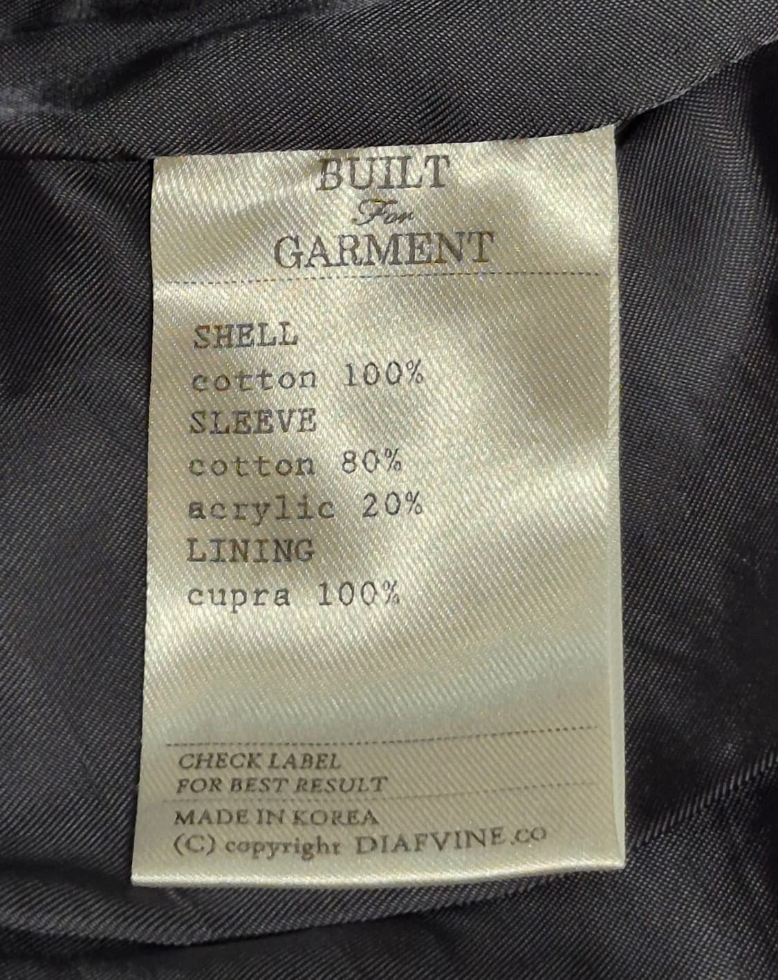 DIAFVINE Racing Stripe Corduroy Trucker 상품이미지8