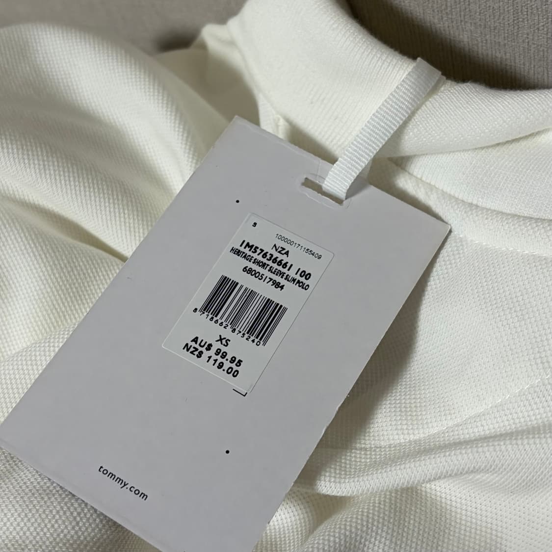 타미힐피거 HERITAGE SHORT SLEEVE SLIM POLO 상품이미지6