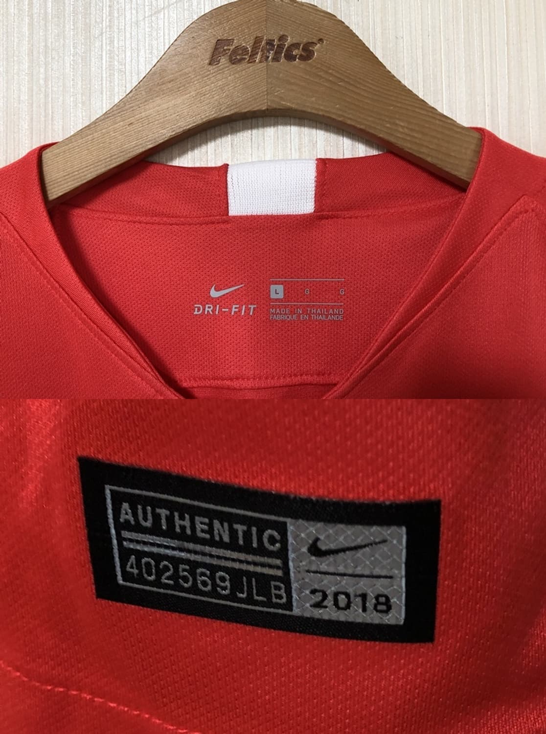 나이키 18-20 대한민국축구국대 홈유니폼/져지 L(100) 상품이미지4