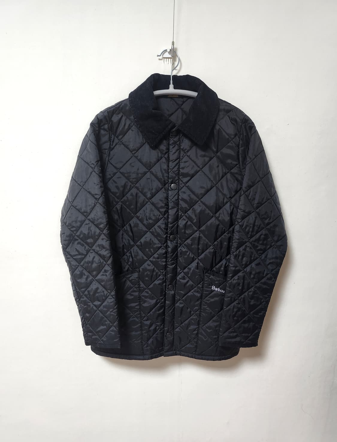 Barbour의 블랙 퀼팅 자켓 상품이미지2