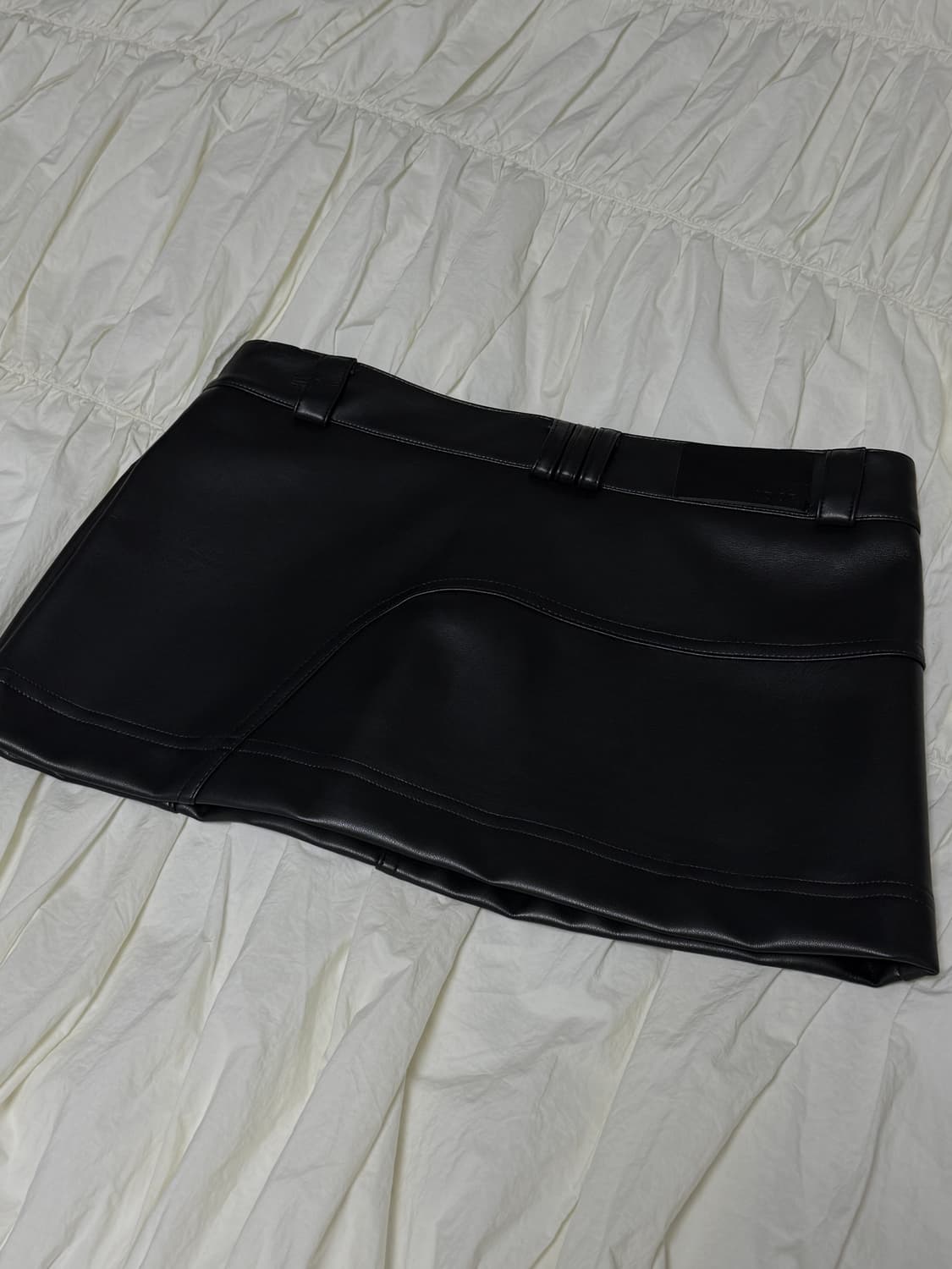 Odor 레더 스커트 M 상품이미지2