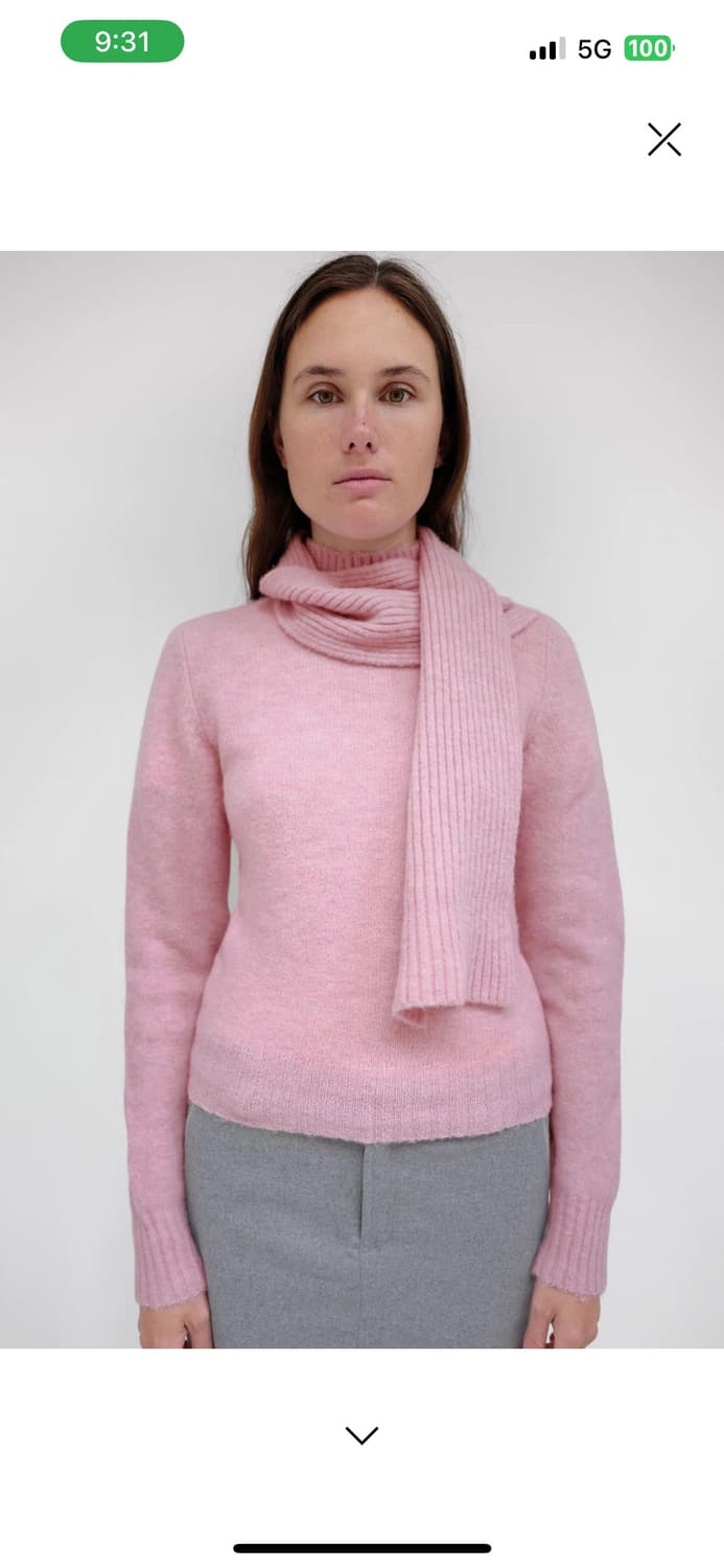 기마구아스 스카프 니트  상품이미지1