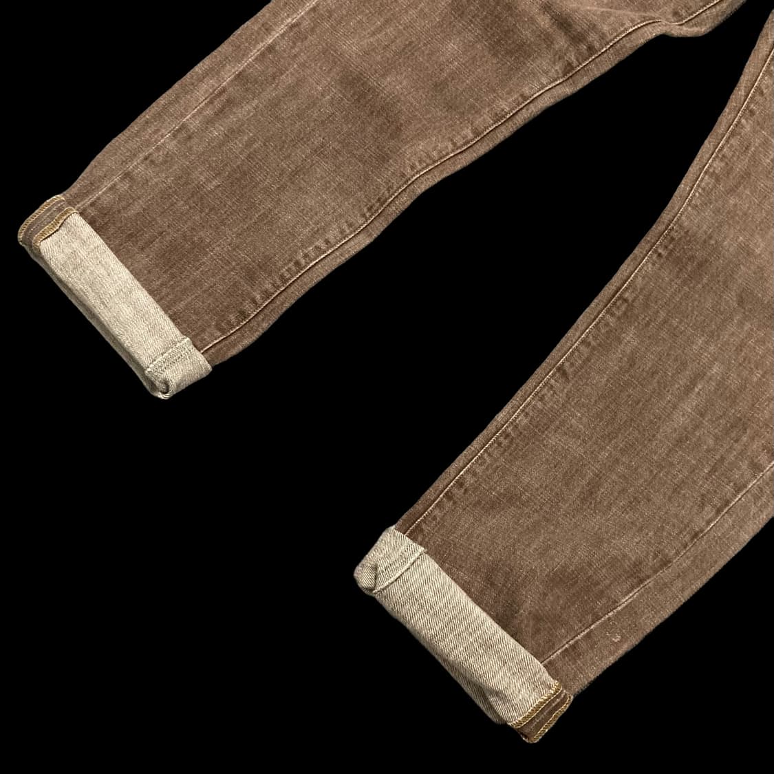 LEVI'S 리바이스 520 로우 테이퍼드 브라운 데님 상품이미지2