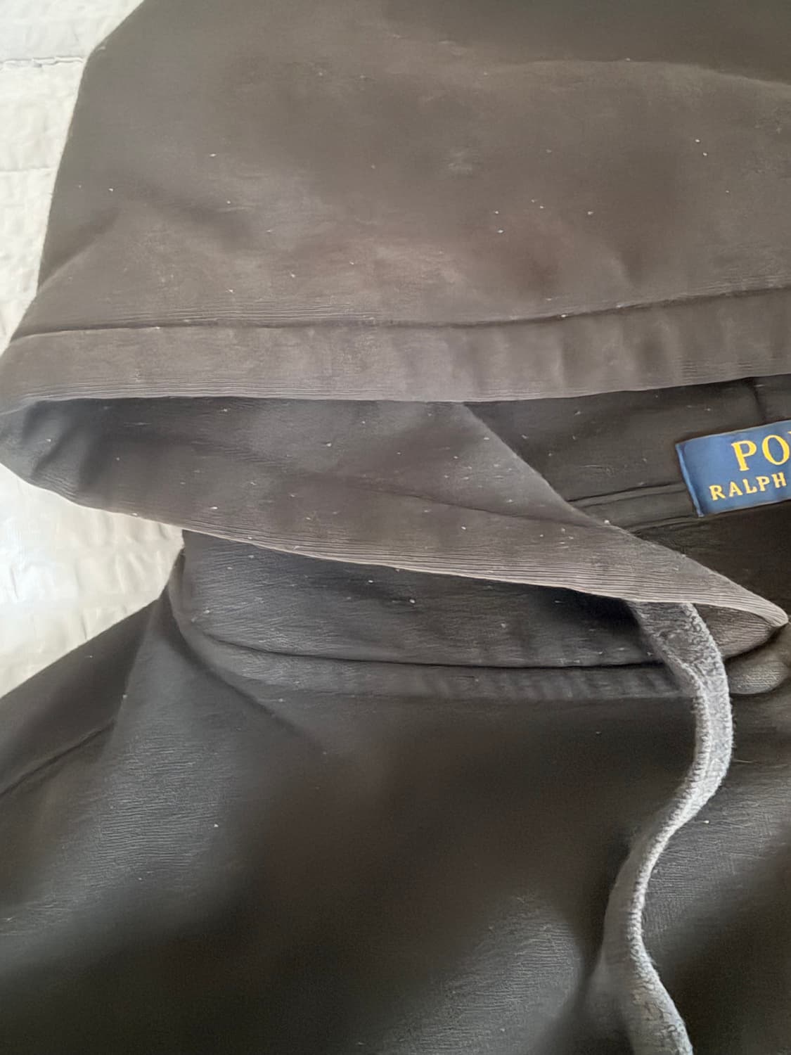 폴로 빈티지 후드집업 블랙 XL 상품이미지2