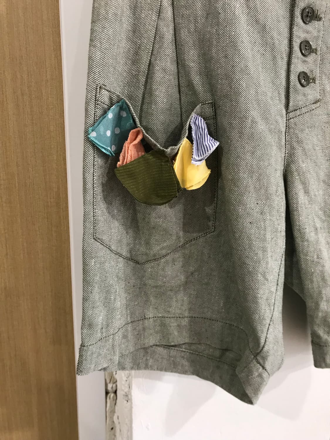 Ne-net button pants 상품이미지3