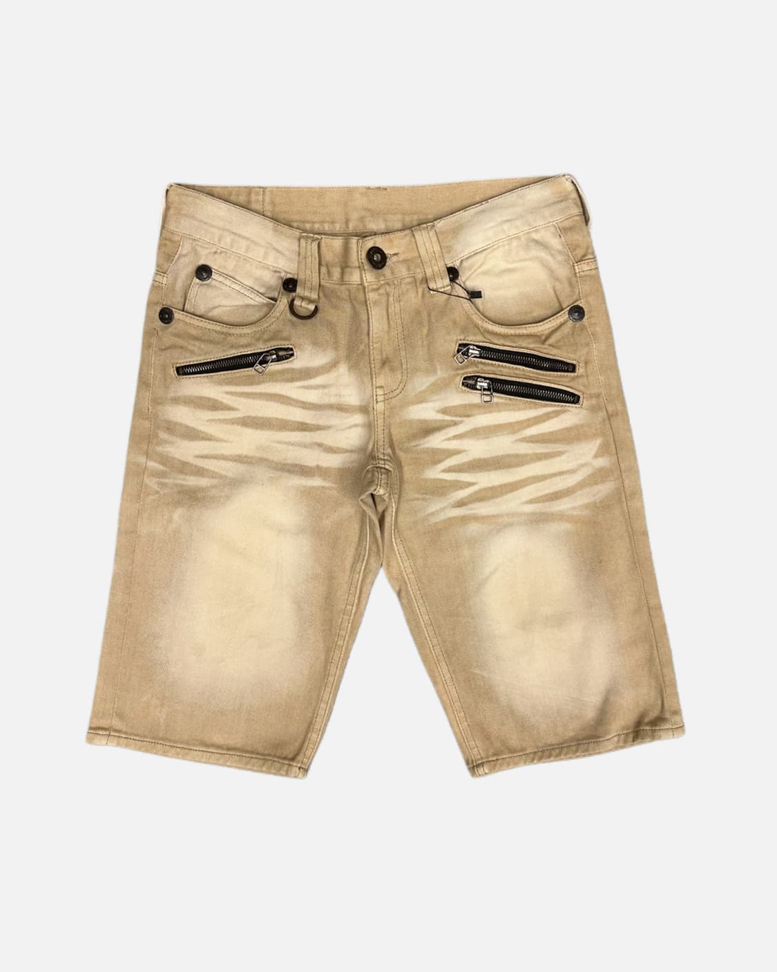 beige fade zipper detail shorts 상품이미지2