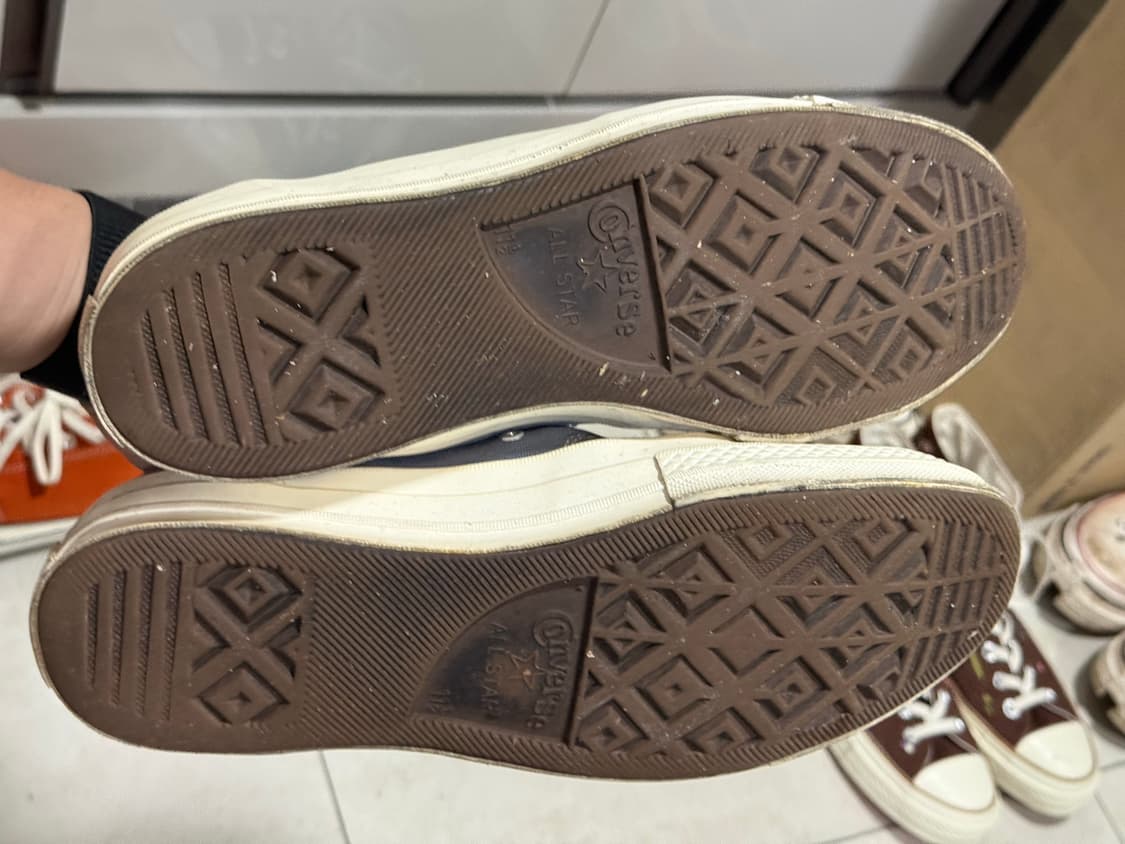 꼼데 컨버스 블루/그레이 300 상품이미지8