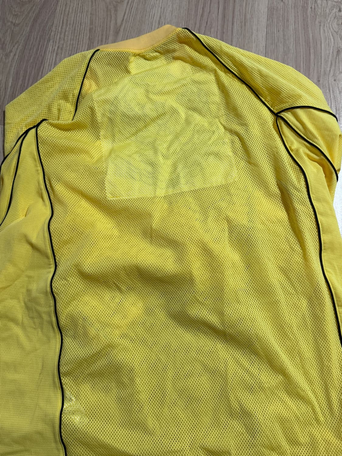 카브엠트 메쉬 래글런 컬러 롱슬리브 티셔츠 옐로우 XL 상품이미지5