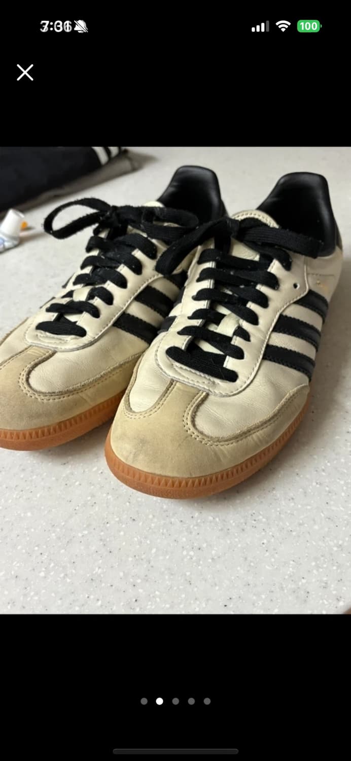 아디다스 삼바 Adidas Samba OG Cream White Core 상품이미지2