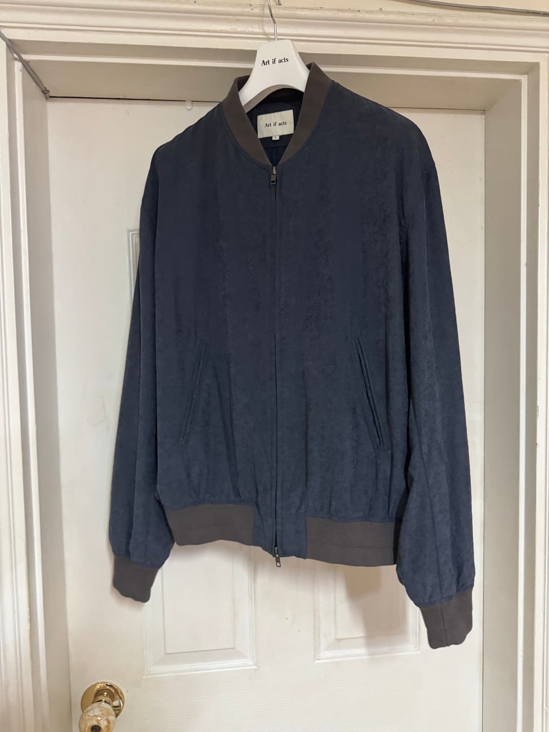 아트이프액츠 빈티지 큐프라 블루종 L( 빈티지 네이비) 상품이미지2