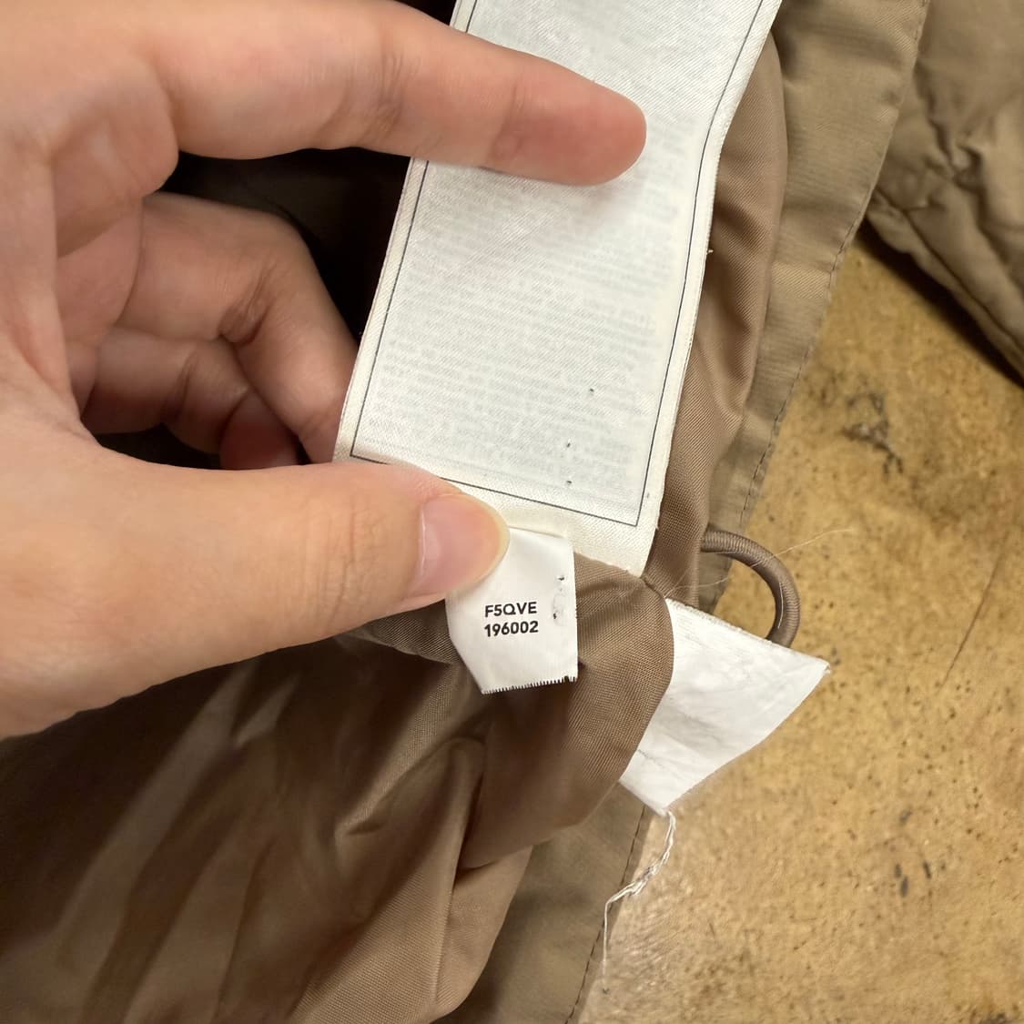 나이키 브라운 초코우유 숏패딩  상품이미지7