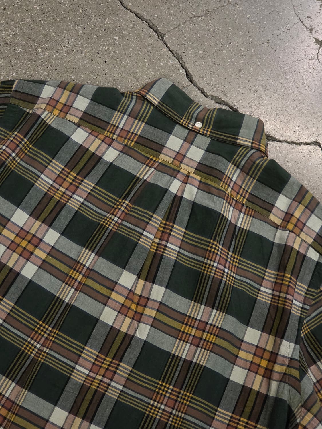 Polo 폴로 그린체크 반팔셔츠 상품이미지6