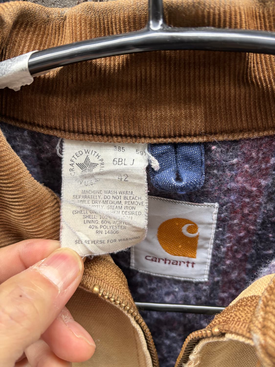 90s 칼하트 디트로이트 자켓 상품이미지10