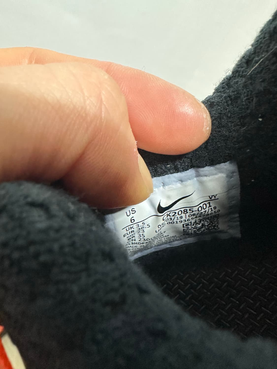 나이키 우먼스 샥스 LT 노바 블랙 오렌지 상품이미지7