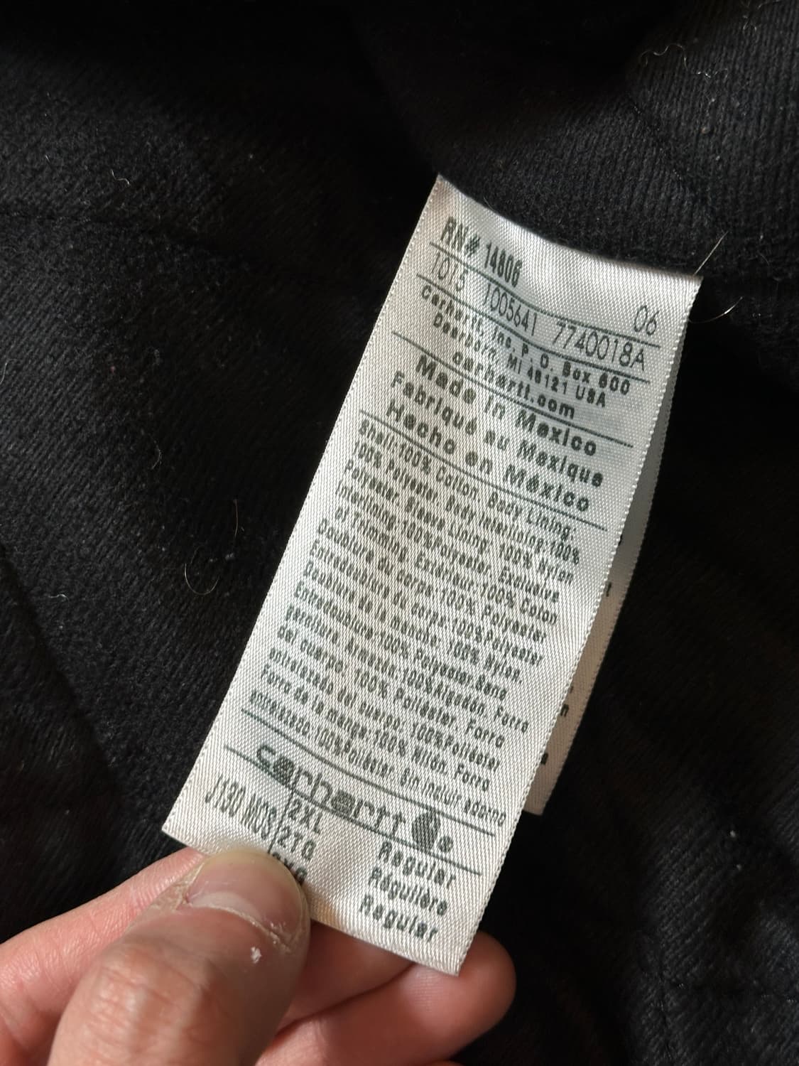 OG 칼하트 J130 액티브 자켓 칼하트 MOS 모스그린 상품이미지9