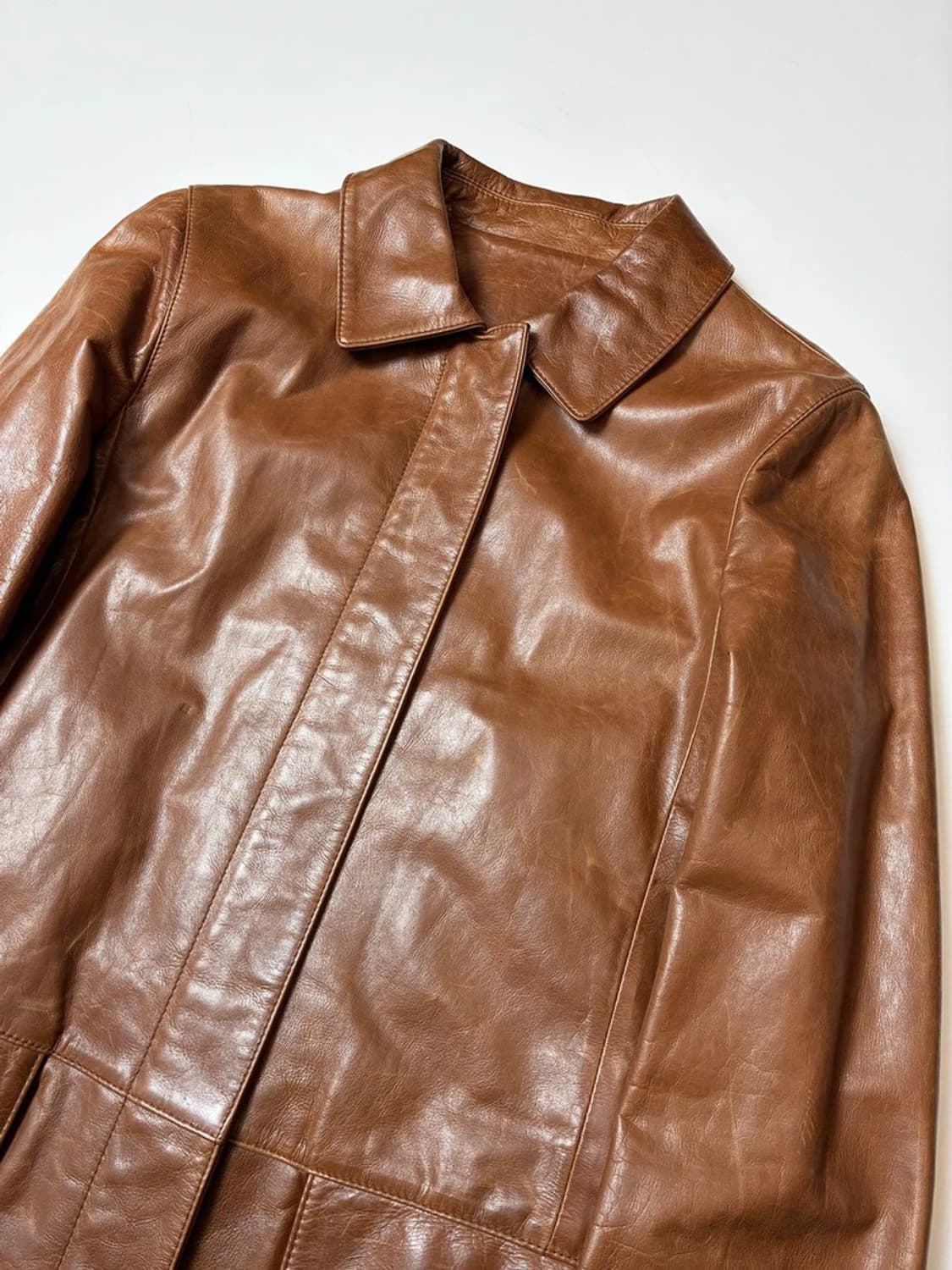 Selected 00's 양가죽 트렌치 코트 PN8937 상품이미지2