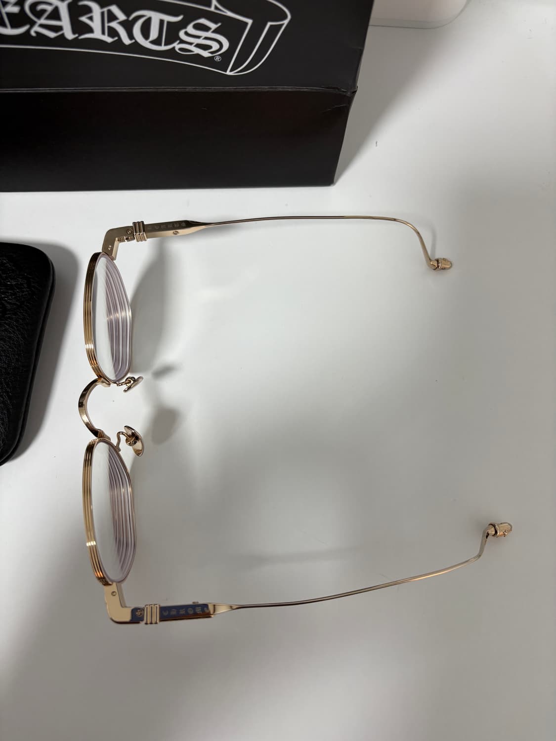 크롬하츠 안경 바질릭토리안 골드 새상품 급 제품 판매 상품이미지3