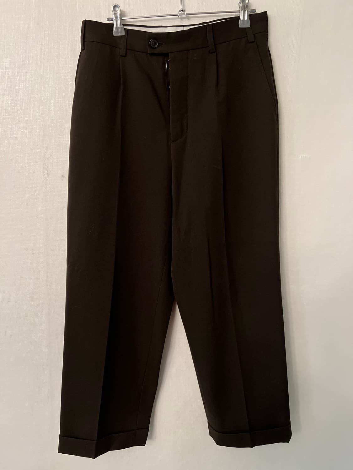 마르지엘라 브라운 팬츠 (와이드핏) 상품이미지5