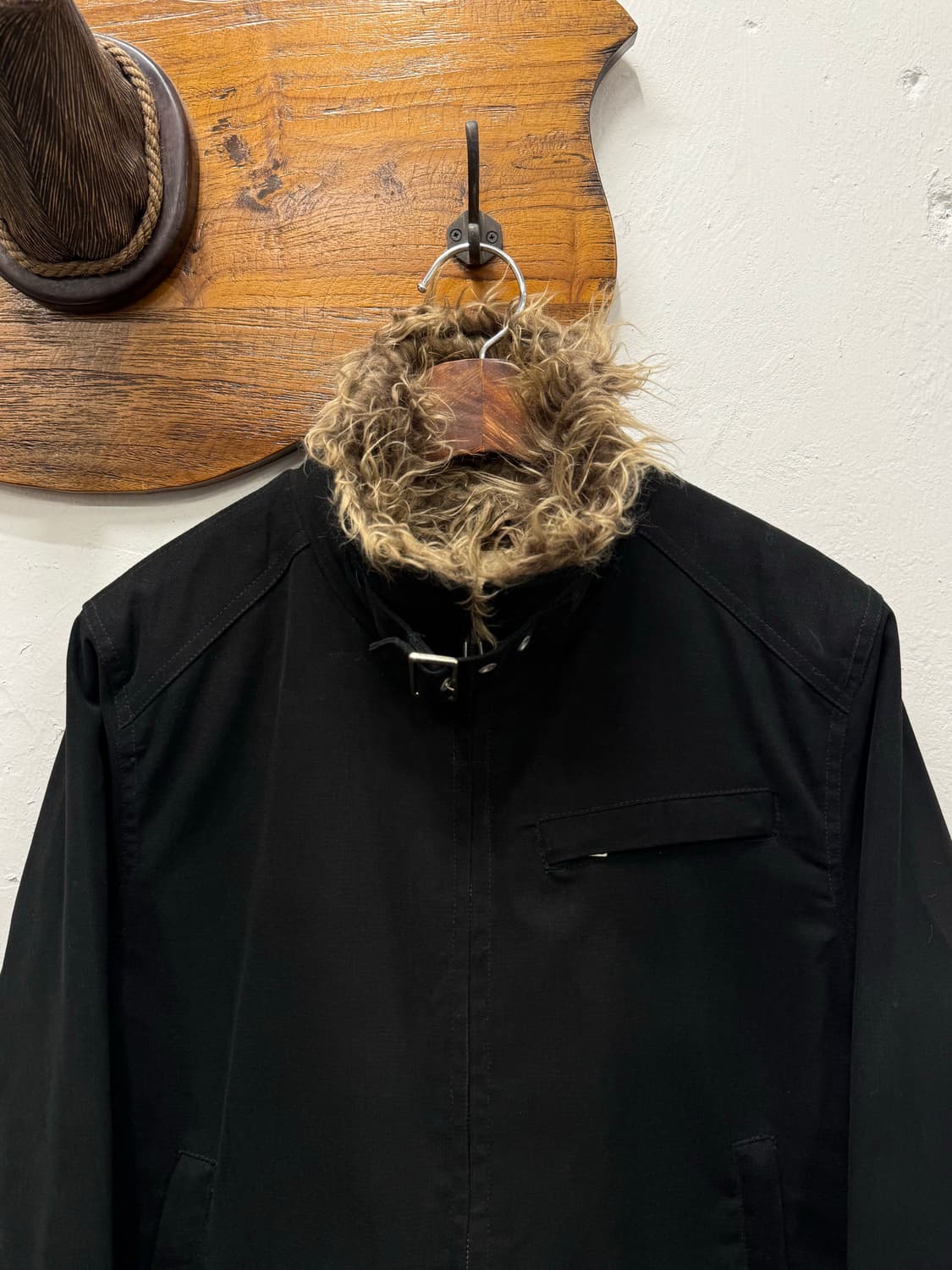 66) HARE Faux Fur Lined Zip Jacket 상품이미지2