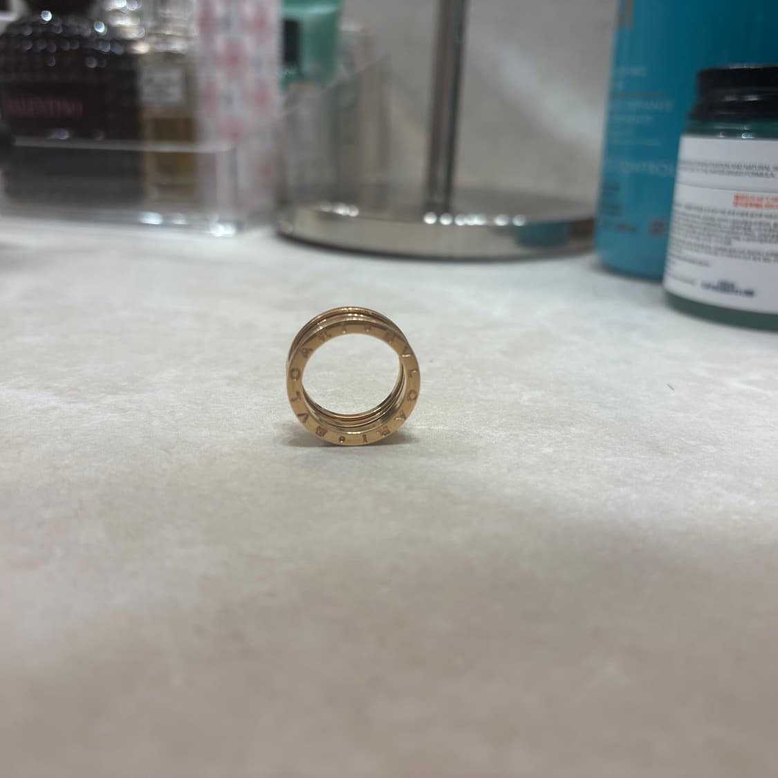 불가리 비제로원 3밴드 링 18k 로즈 웨딩링 상품이미지3