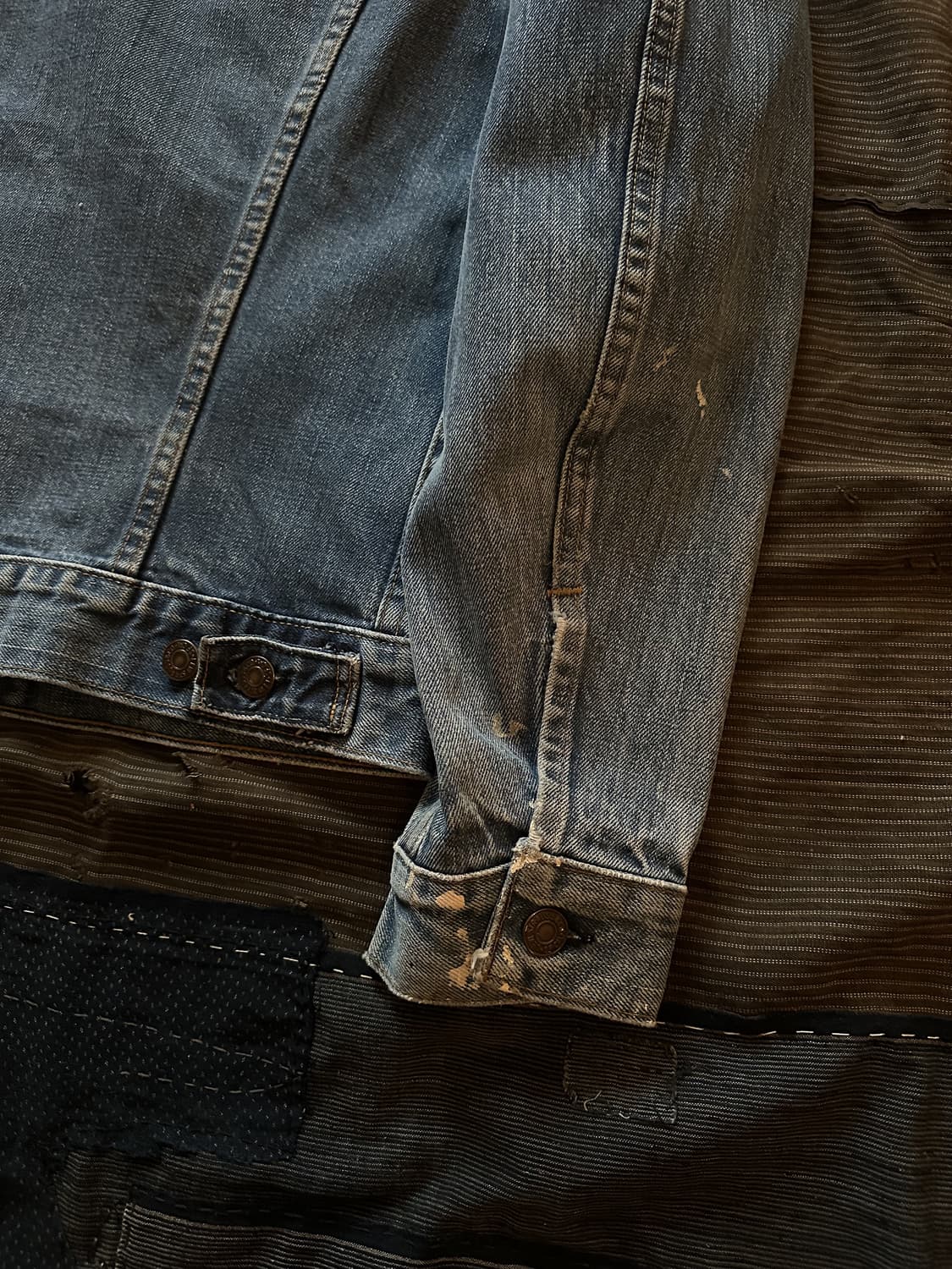 70s USA Vintage Levis 3rd Denim Jacket 상품이미지9