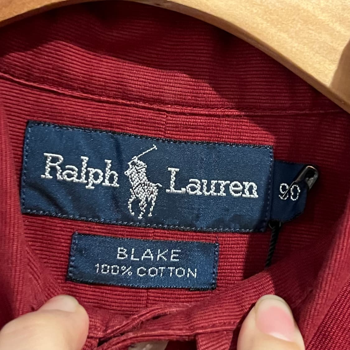 POLO 폴로 레드 코튼 긴팔 셔츠 상품이미지10