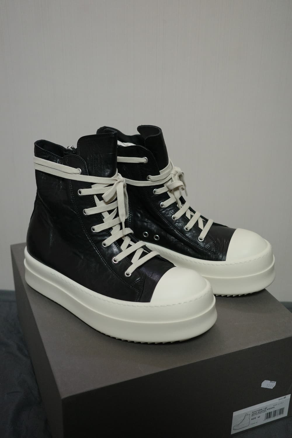 [43] 릭오웬스 메가 범퍼 라몬즈 스니커즈 LBE 상품이미지3