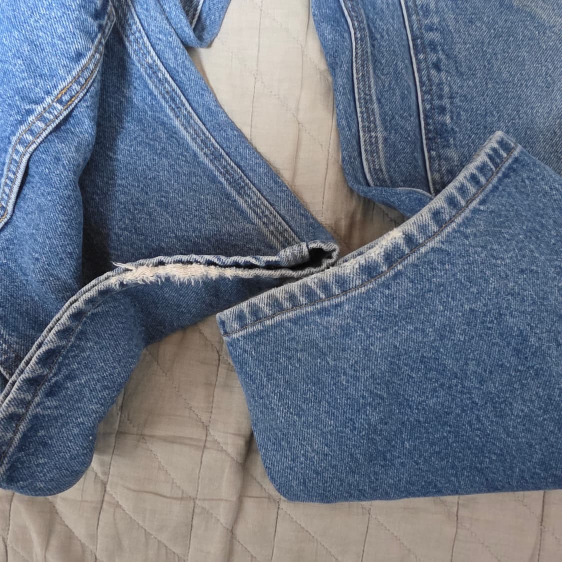 [38X32] 빈티지 칼하트 더블니 B73 DST 데님팬츠 @ B-22 상품이미지3