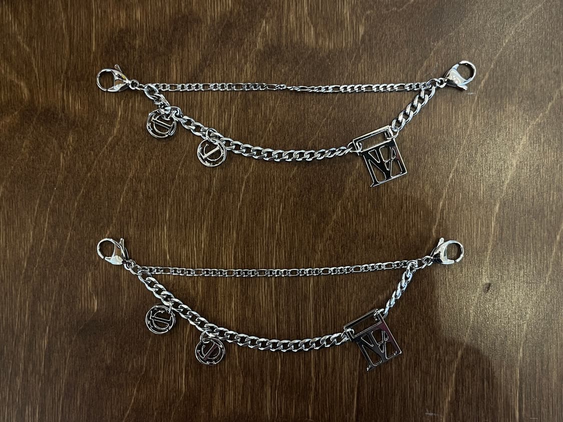 트리밍버드 레이어드 체인 슈 링 (수량 2개) 상품이미지4