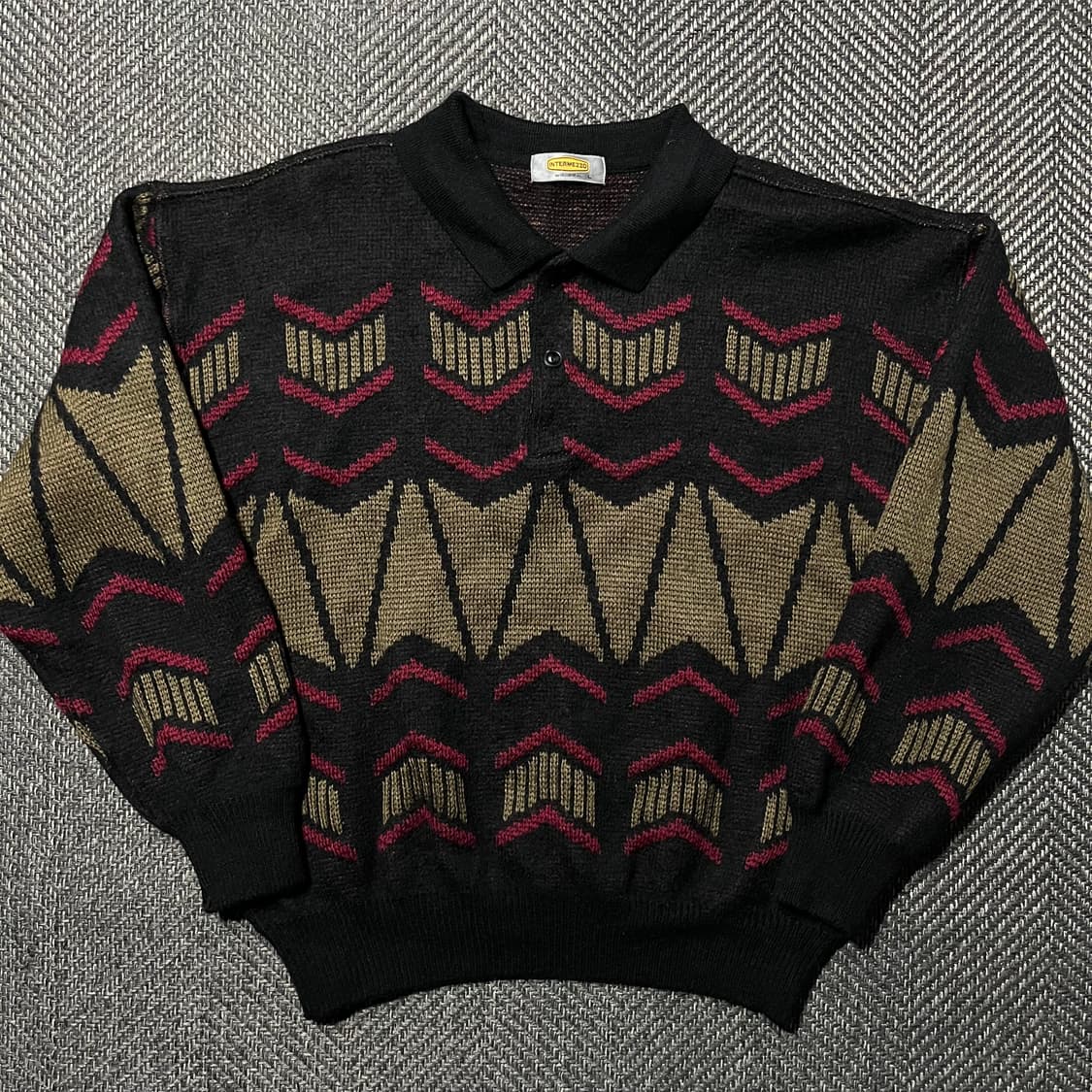 INTERMEZZO 카라 니트 상품이미지2