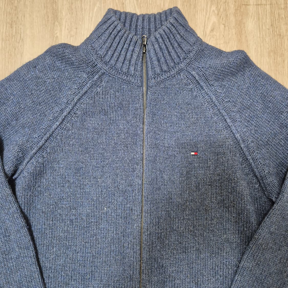 타미힐피거 미니플래그 니트집업  상품이미지2