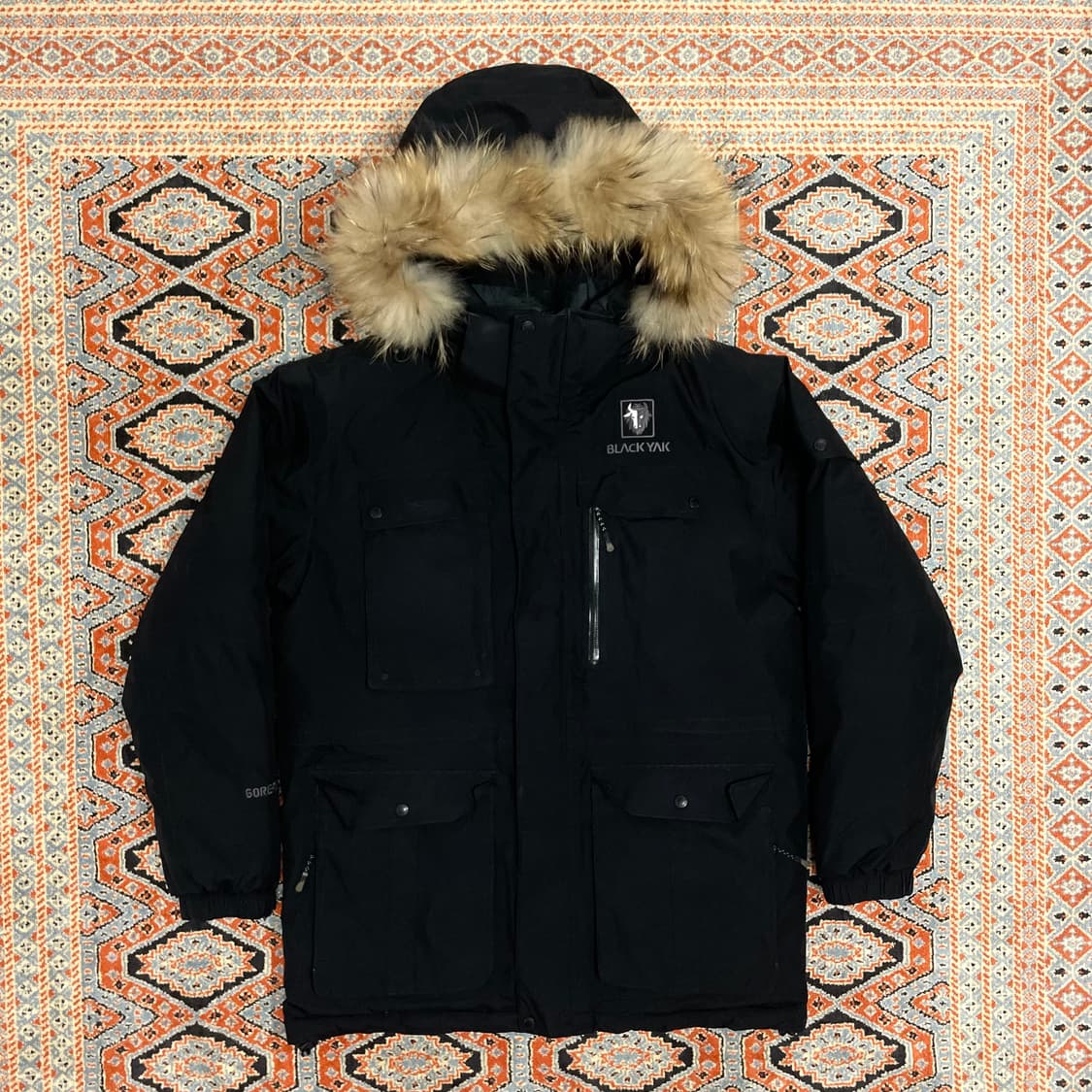 블랙야크 블랙 포켓 구스다운 패딩점퍼 남성95 상품이미지1