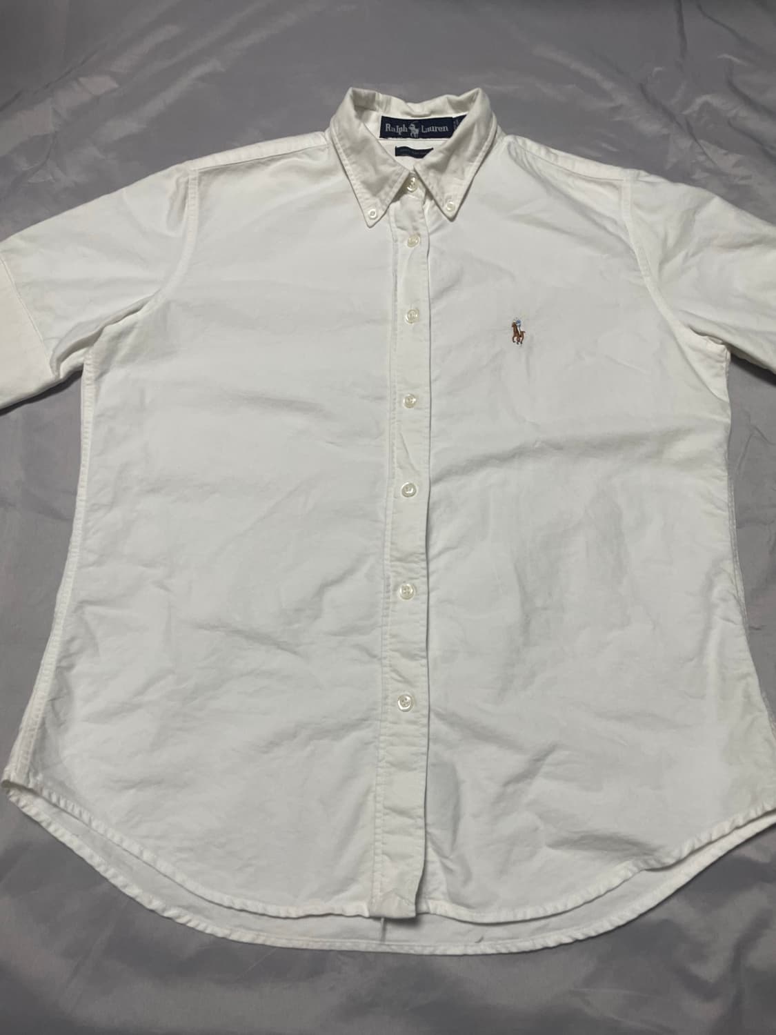 00s 폴로 랄프로렌 옥스포드 반팔 셔츠 L 상품이미지2