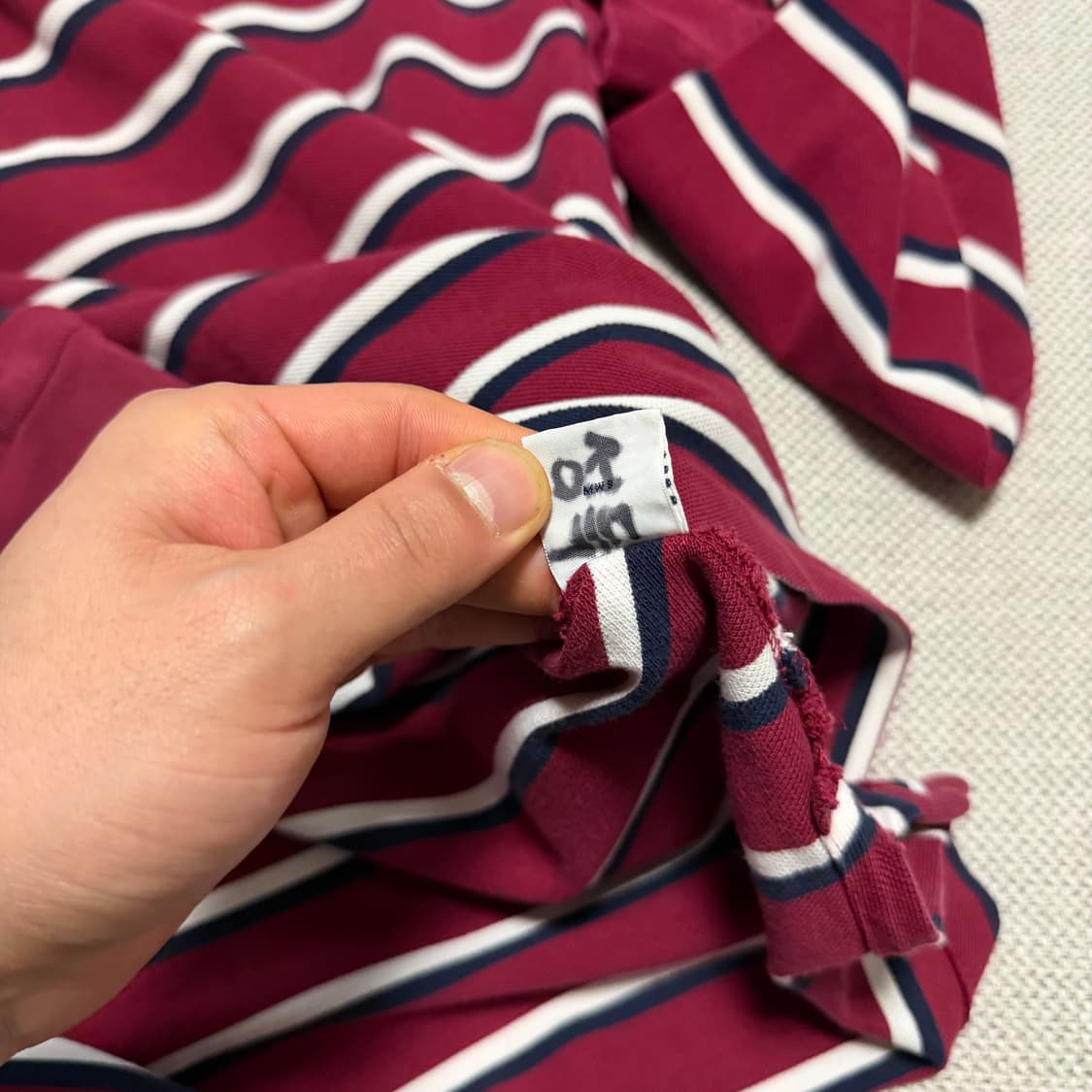 폴로 랄프로렌 스트라이프 긴팔 폴로티 상품이미지4