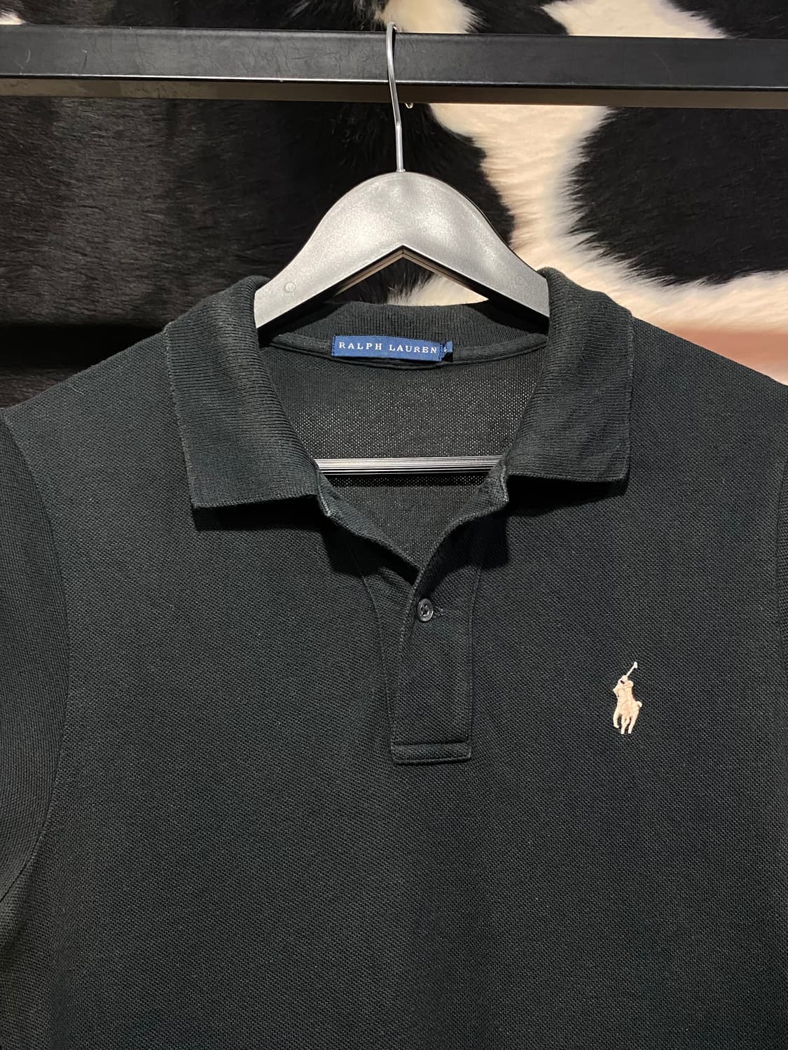 Ralph Lauren 베이직 로고 숏슬리브 롱 원피스 상품이미지2
