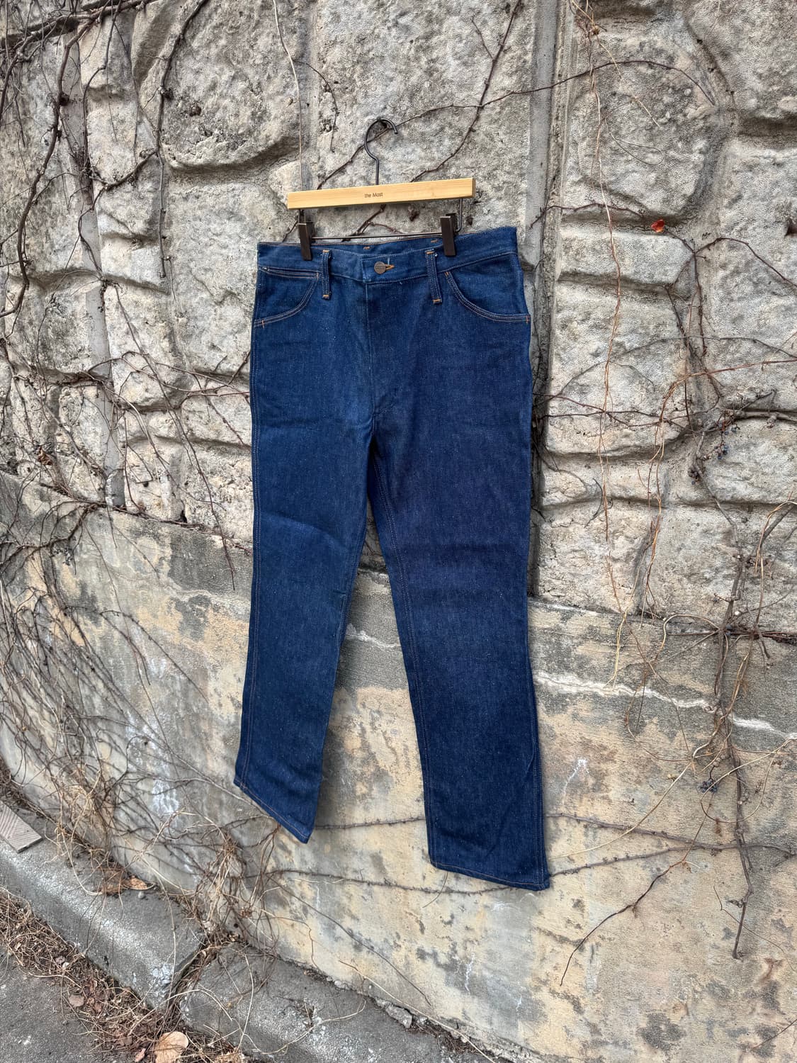 80s 랭글러 빈티지 911den 스트레이트핏 데님 팬츠 데드스탁 상품이미지3