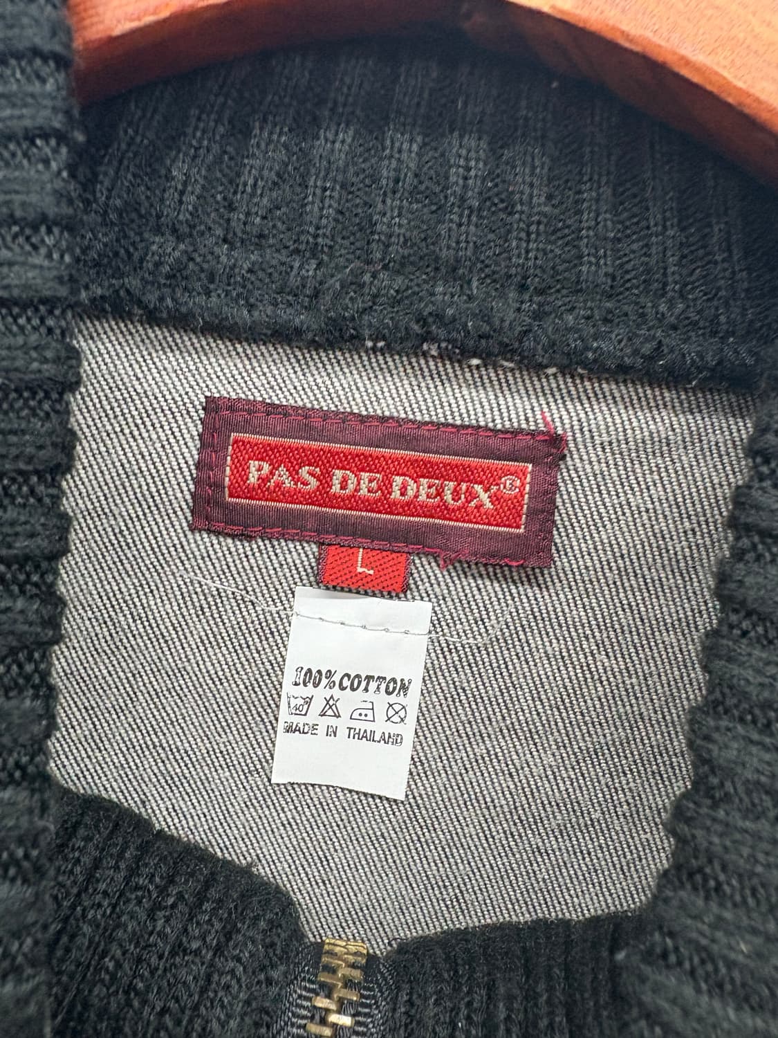 PAS DE DEUX 그레이 블루종 데님자켓 상품이미지6