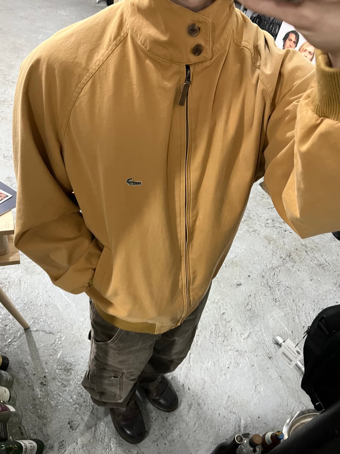 Crocodile harrington jacket 상품이미지4