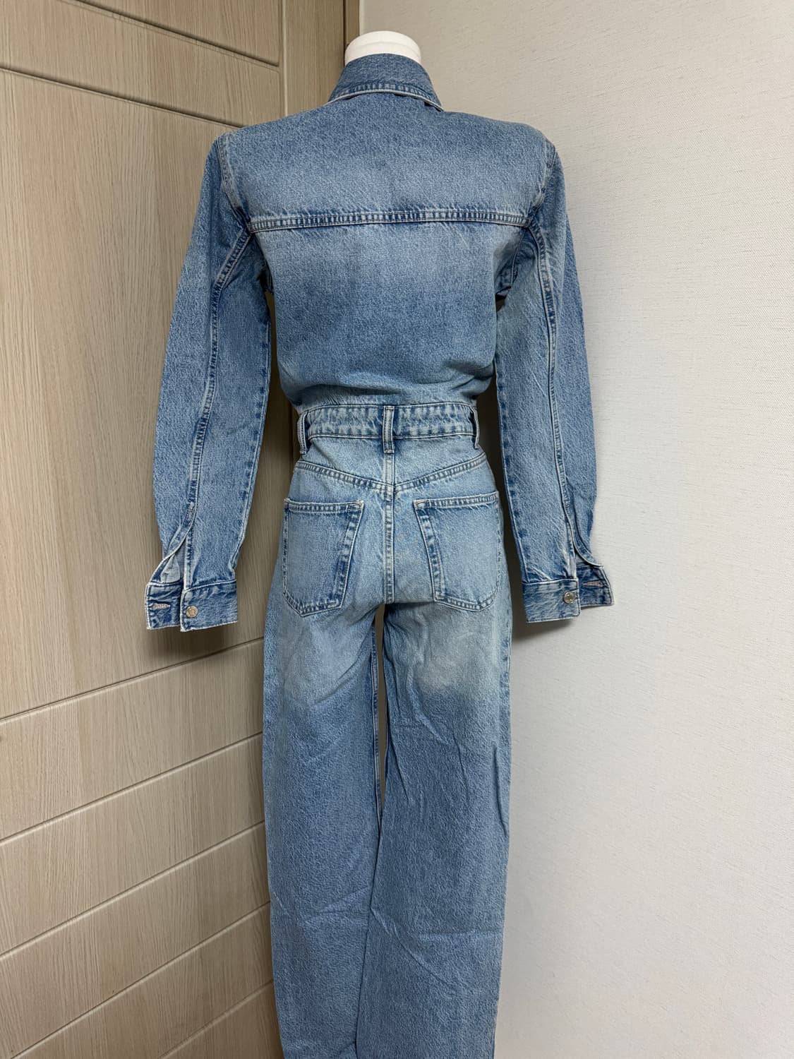 자라) 데님 점프수트 상품이미지6