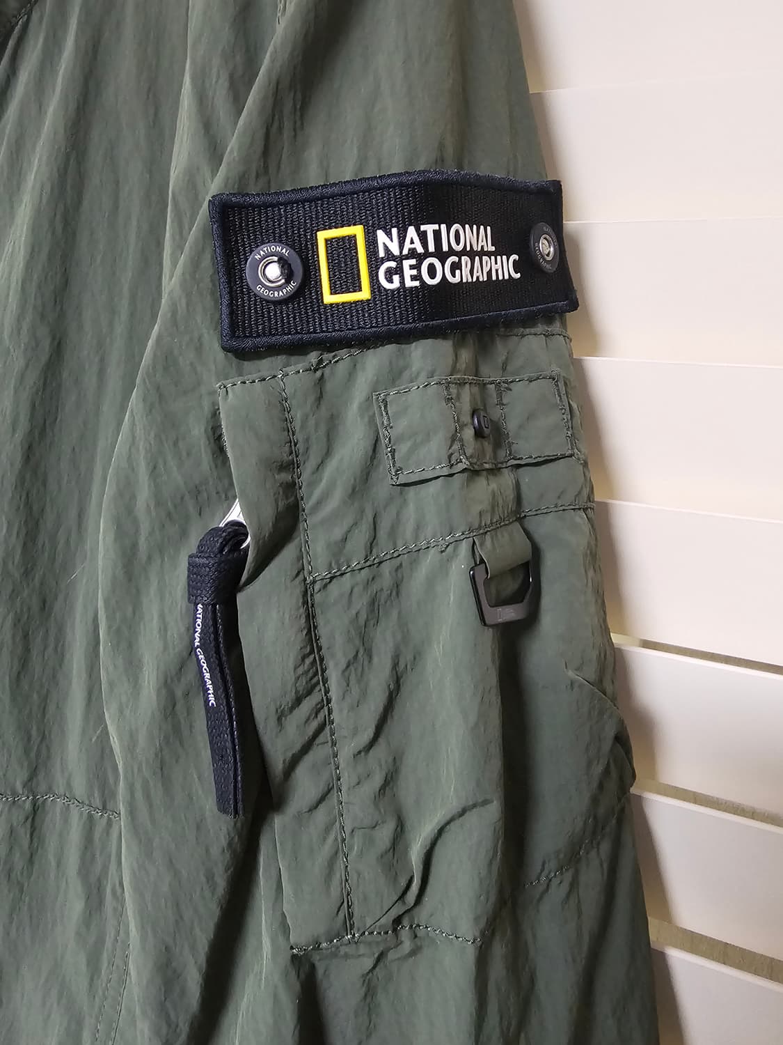 내셔널지오그래픽 유틸리티 자켓 카키색 L(100) 상품이미지2