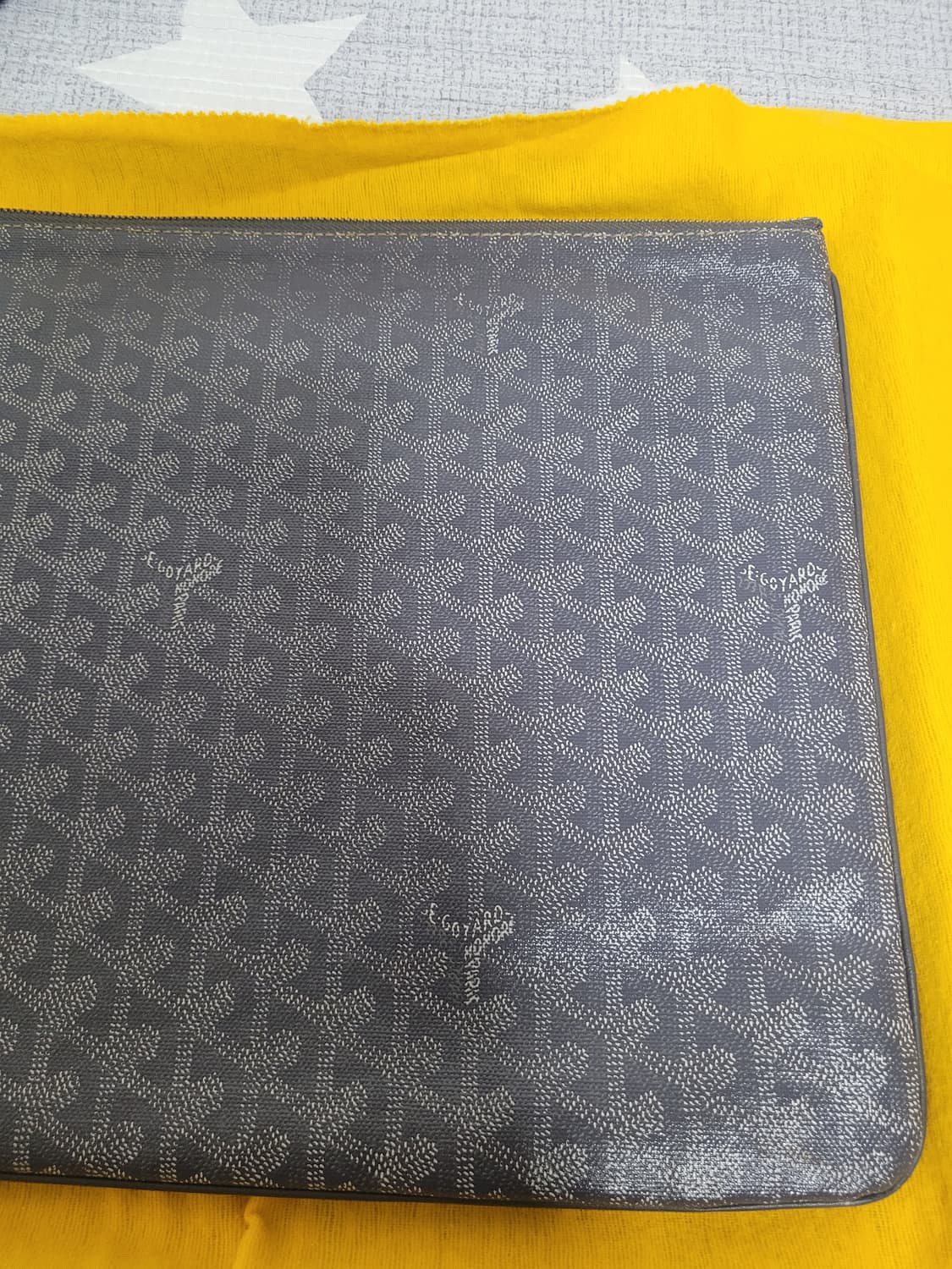 고야드 GM 세나 클러치 스폐셜컬러 그레이 상품이미지3