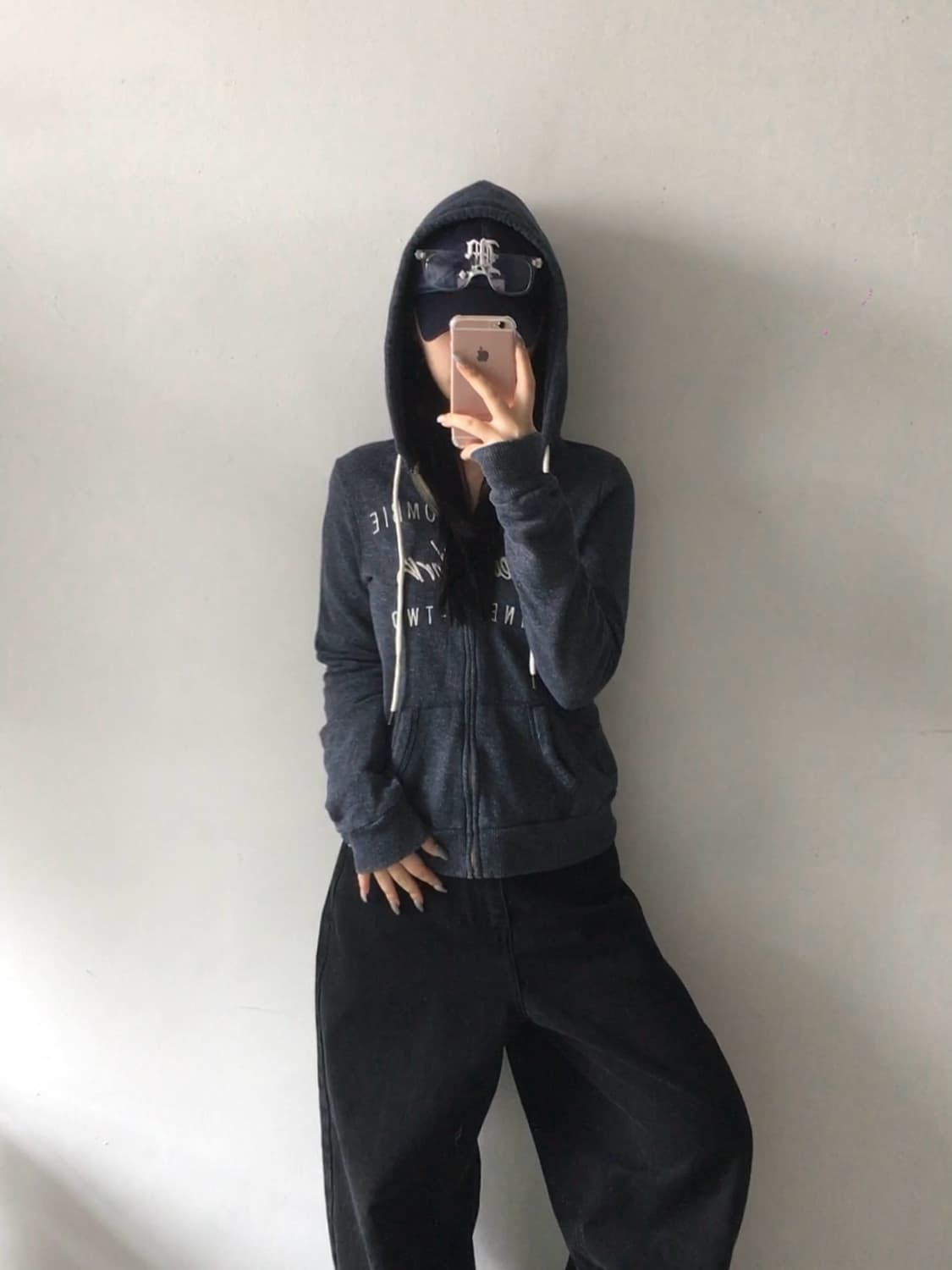 아베크롬비 자수로고 후드집업 상품이미지1