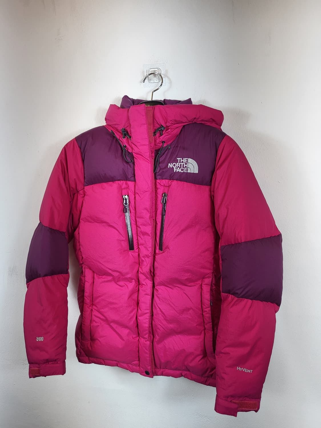 노스페이스 여성 하이벤트 구스800 후드패딩 90-95 S 상품이미지2