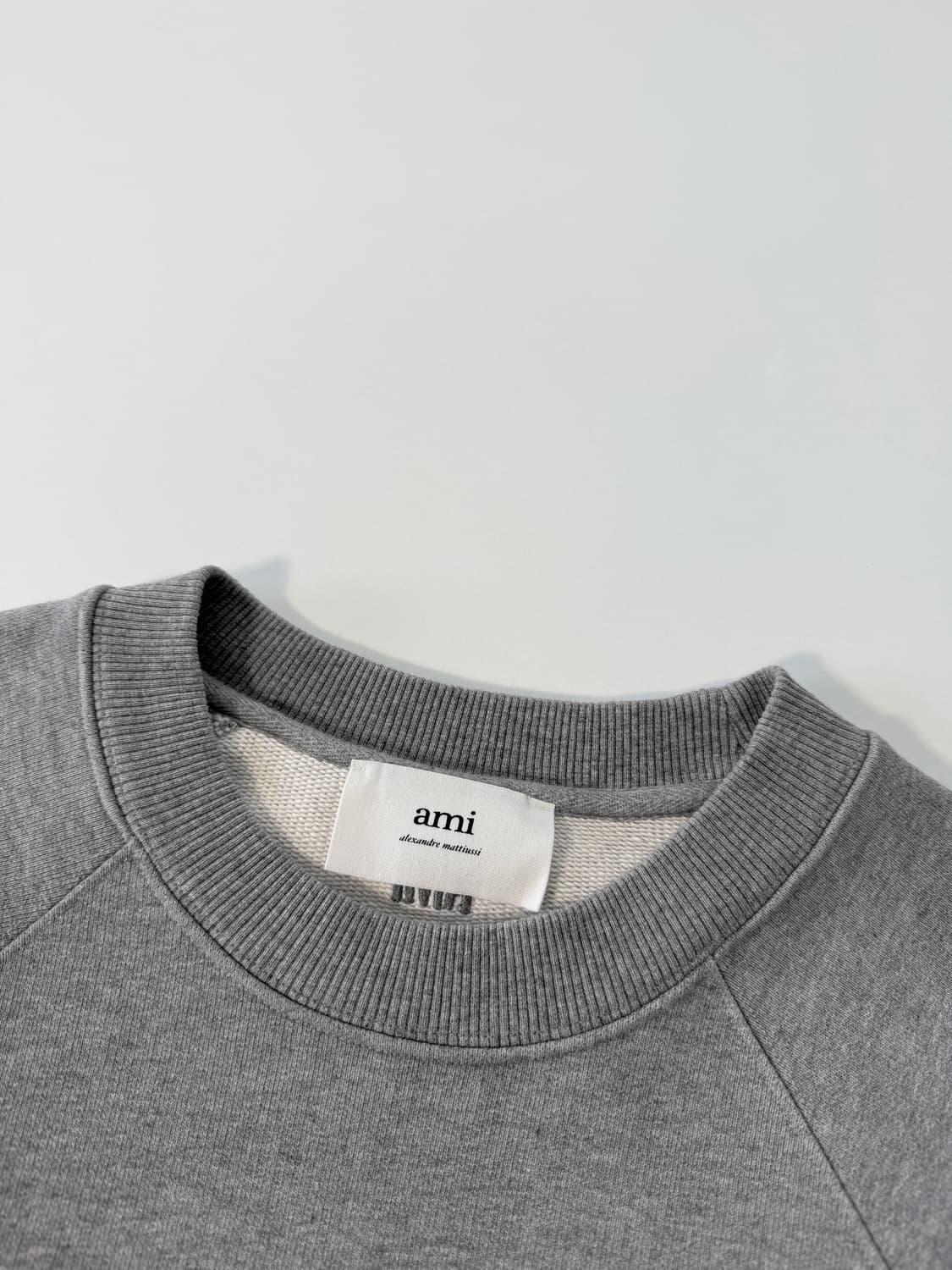 아미 루즈핏 파리프랑스 프린팅 스웻셔츠 상품이미지5