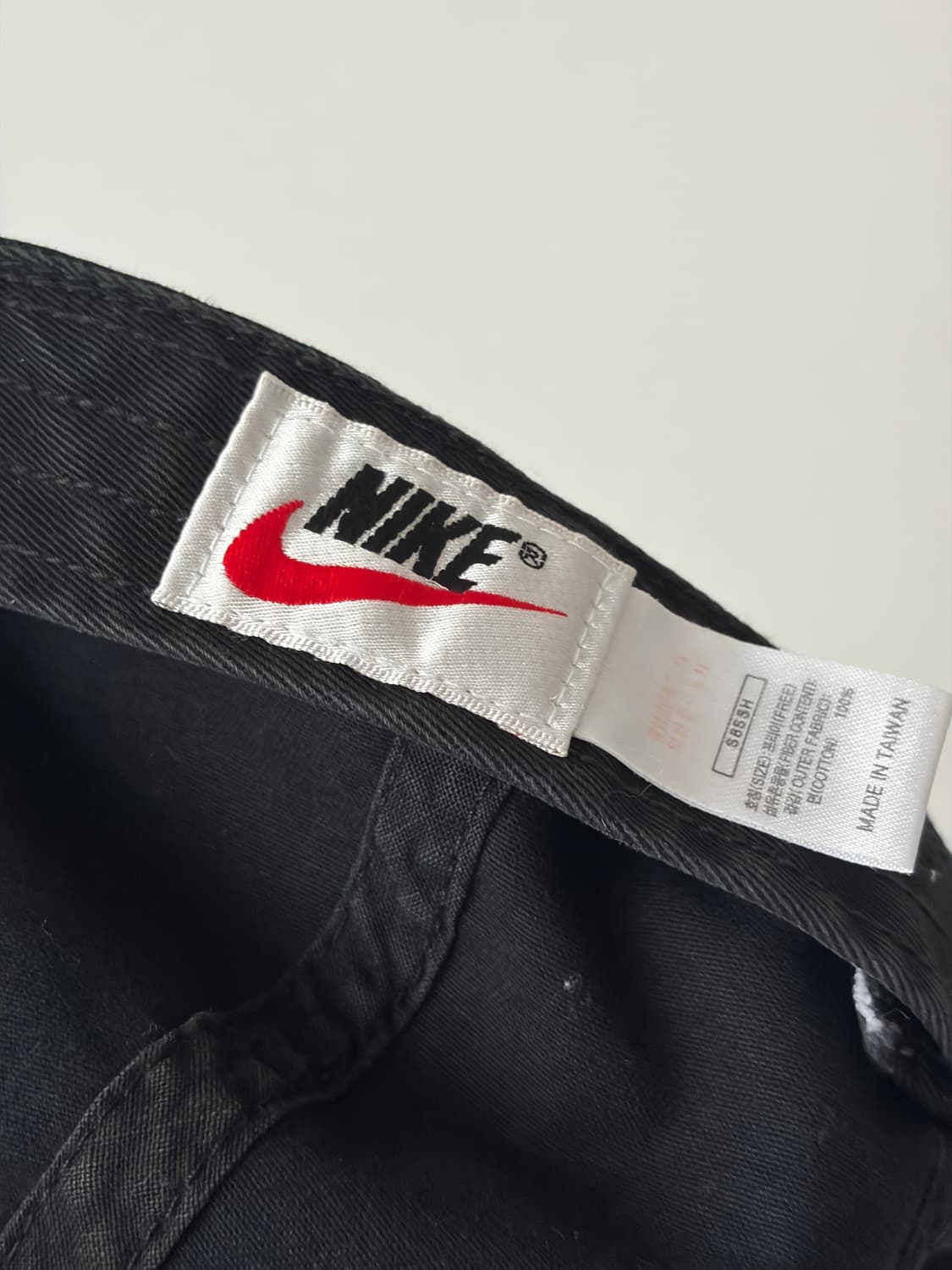 90s 올드 나이키 old nike 오렌지 스우시 블랙 볼캡 상품이미지6