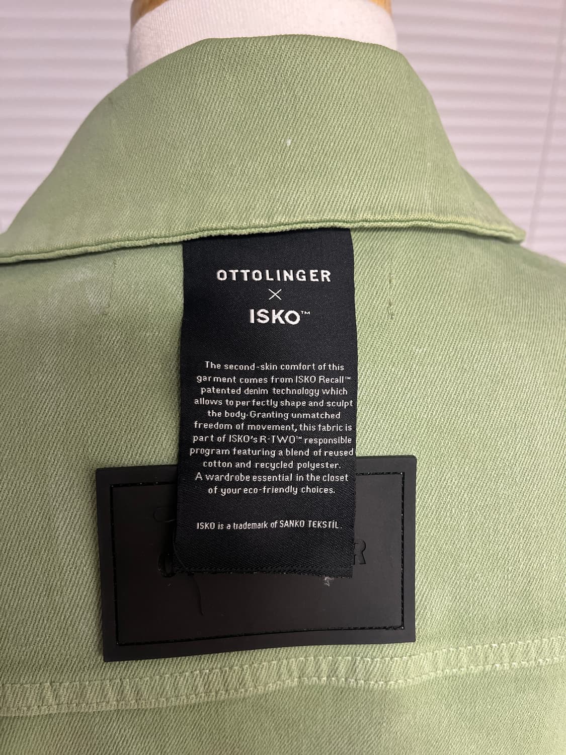 오토링거 OTTOLINGER 그런지 오버사이즈 그런지 그린 데님셔츠 자켓 상품이미지5