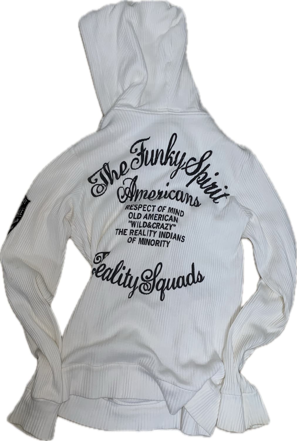 Y2k 그런지 프린팅 후드 집업 상품이미지2