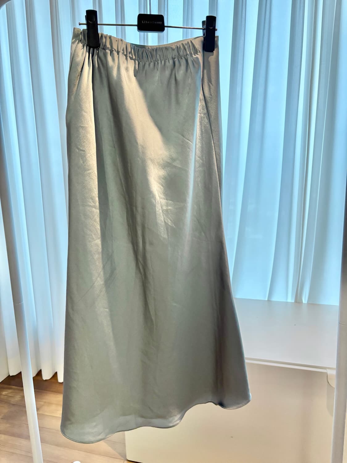 세틴 스커트 상품이미지2